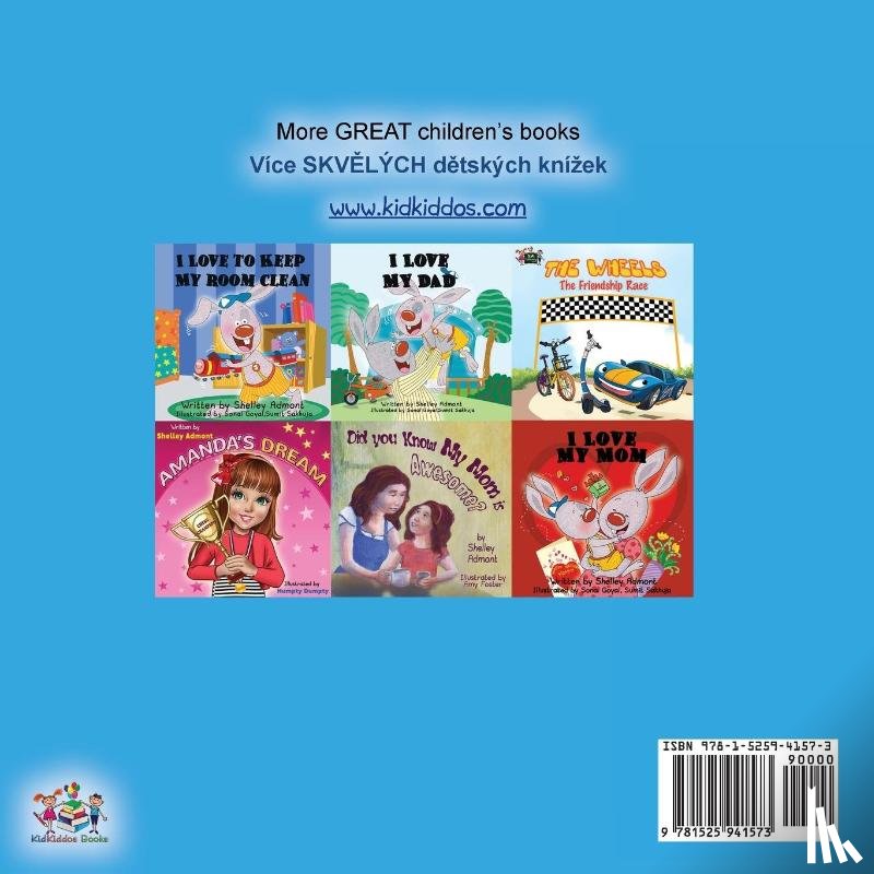 Admont, Shelley, Books, Kidkiddos - I Love to Keep My Room Clean (English Czech Bilingual Children's Book)
