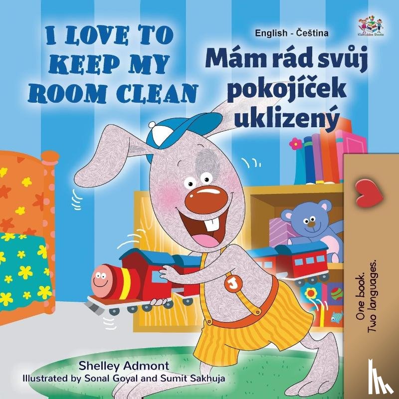 Admont, Shelley, Books, Kidkiddos - I Love to Keep My Room Clean (English Czech Bilingual Children's Book)