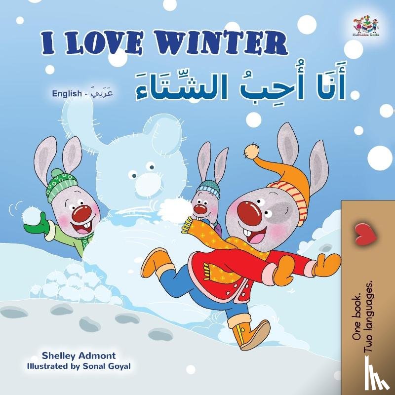 Admont, Shelley, Books, Kidkiddos - I Love Winter (English Arabic Bilingual Book for Kids)