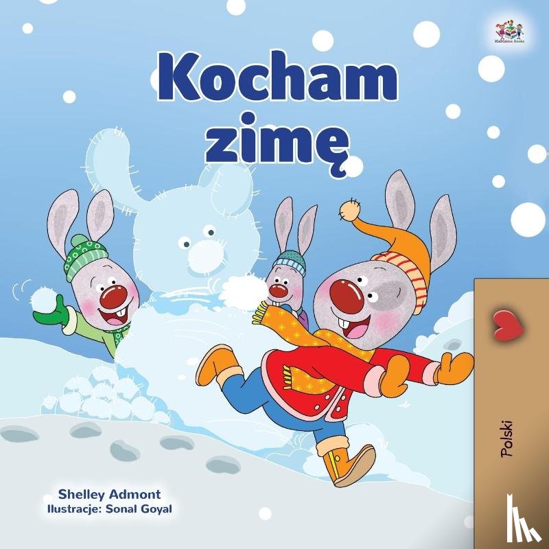 Admont, Shelley, Books, Kidkiddos - I Love Winter (Polish Children's Book)