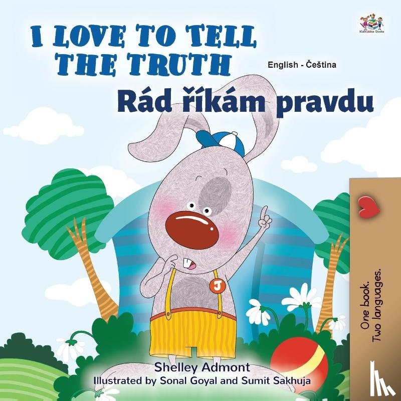 Admont, Shelley, Books, Kidkiddos - I Love to Tell the Truth (English Czech Bilingual Book for Kids)