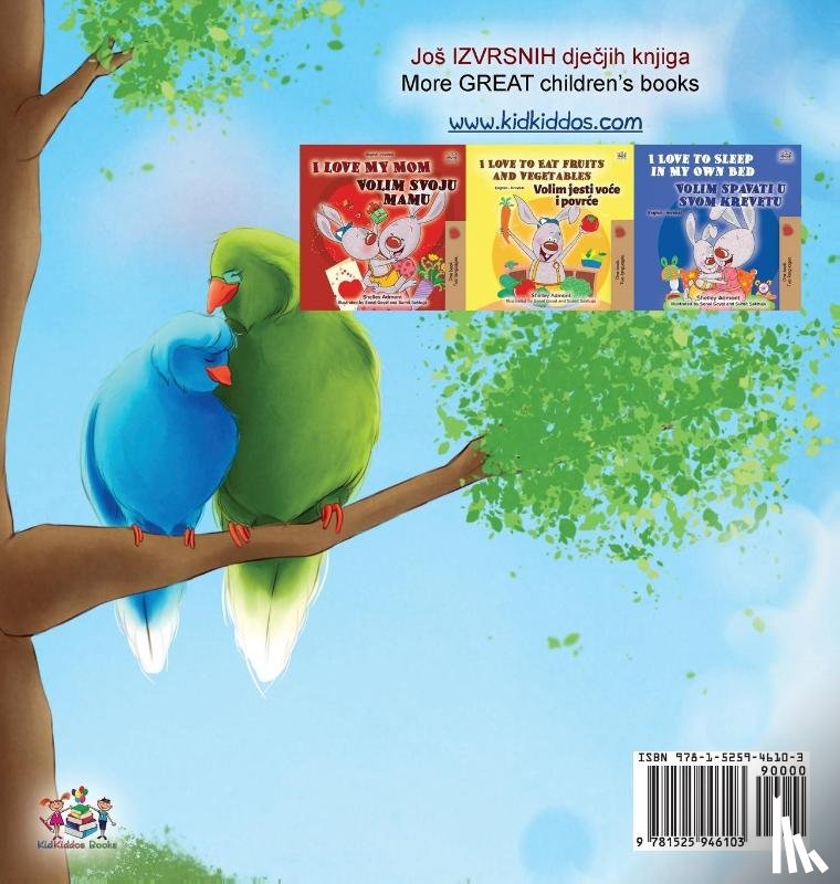 Admont, Shelley, Books, Kidkiddos - Goodnight, My Love! (Croatian English Bilingual Book for Kids)