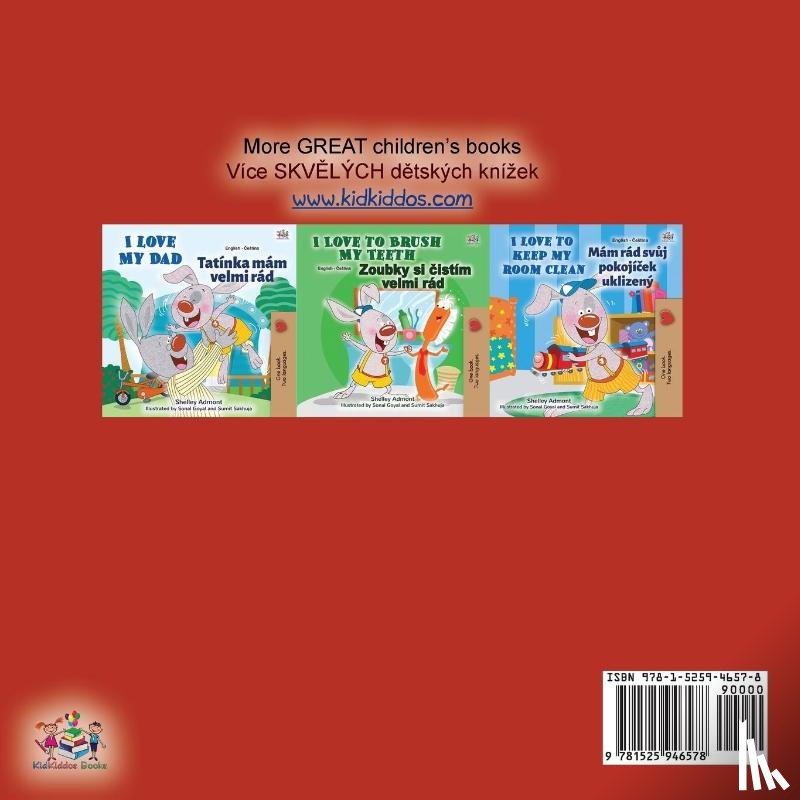 Admont, Shelley, Books, Kidkiddos - I Love My Mom (English Czech Bilingual Book for Kids)