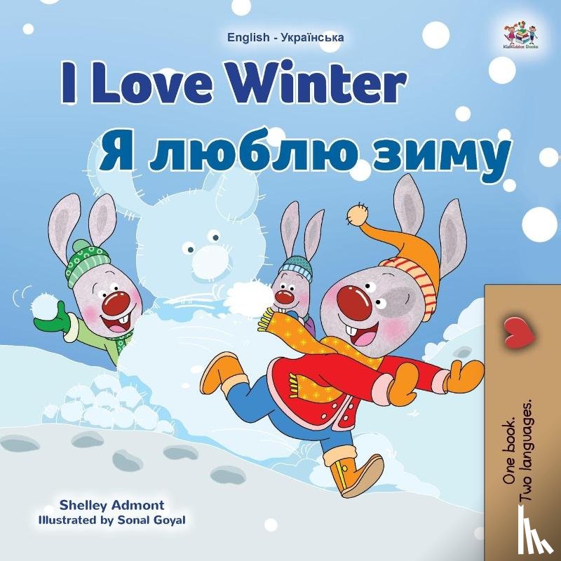 Admont, Shelley, Books, Kidkiddos - I Love Winter (English Ukrainian Bilingual Book for Kids)