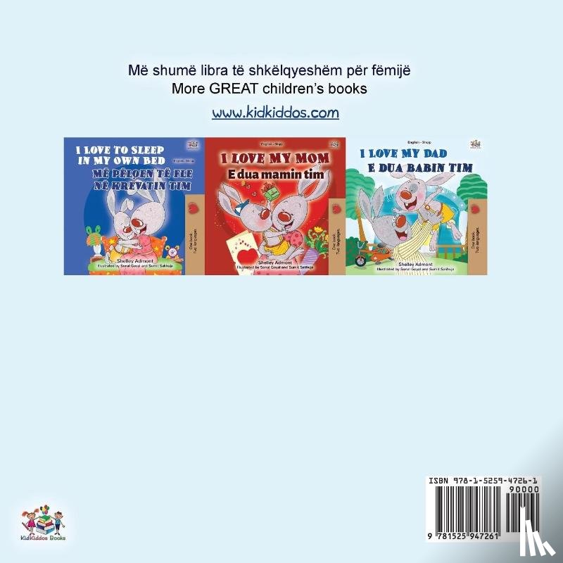 Admont, Shelley, Books, Kidkiddos - I Love My Dad (Albanian English Bilingual Book for Kids)