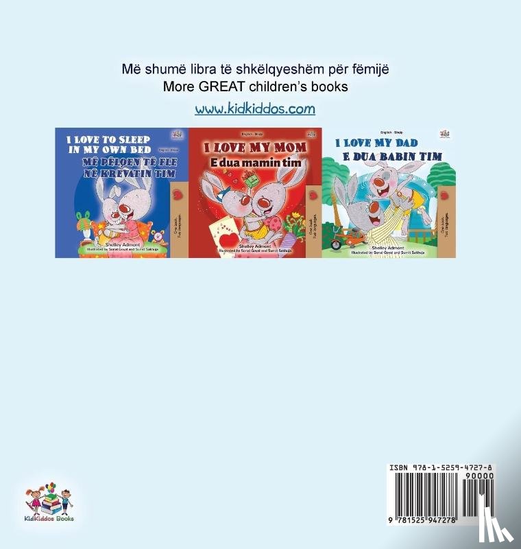 Admont, Shelley, Books, Kidkiddos - I Love My Dad (Albanian English Bilingual Book for Kids)