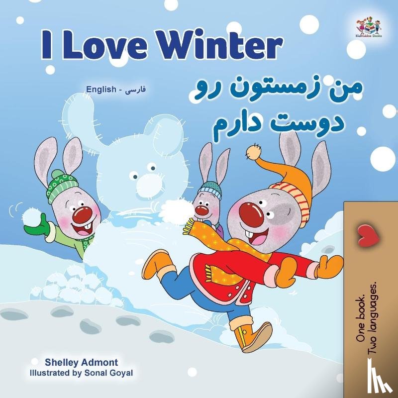 Admont, Shelley, Books, Kidkiddos - I Love Winter (English Farsi Bilingual Book for Kids - Persian)