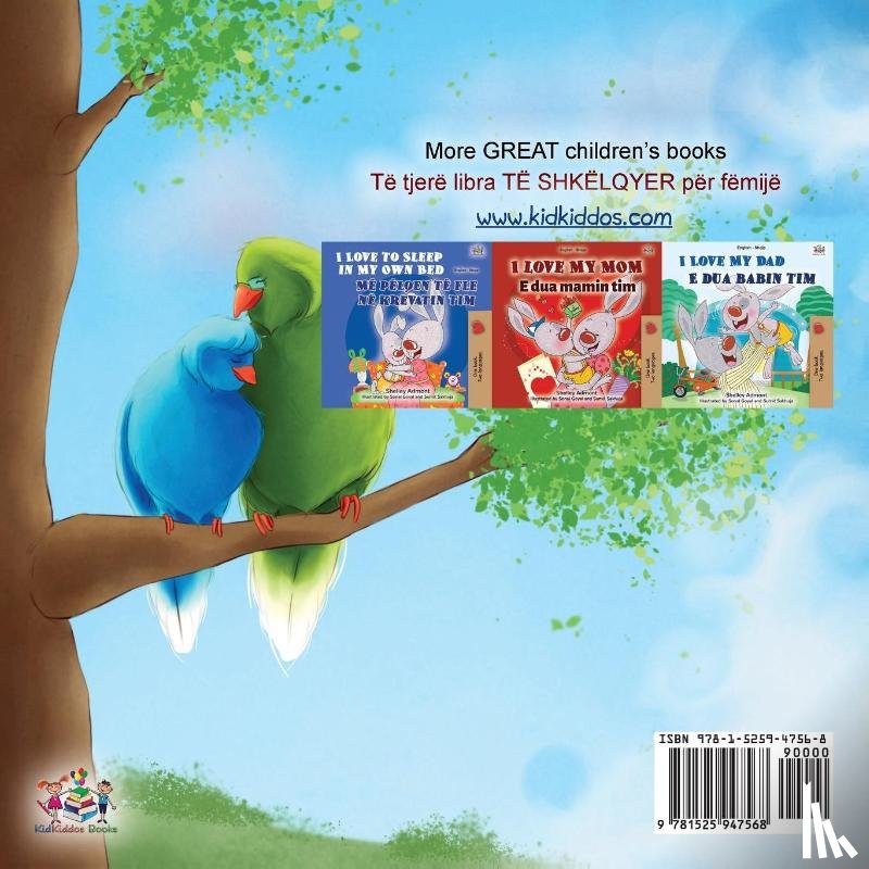 Admont, Shelley, Books, Kidkiddos - Goodnight, My Love! (English Albanian Bilingual Book for Kids)
