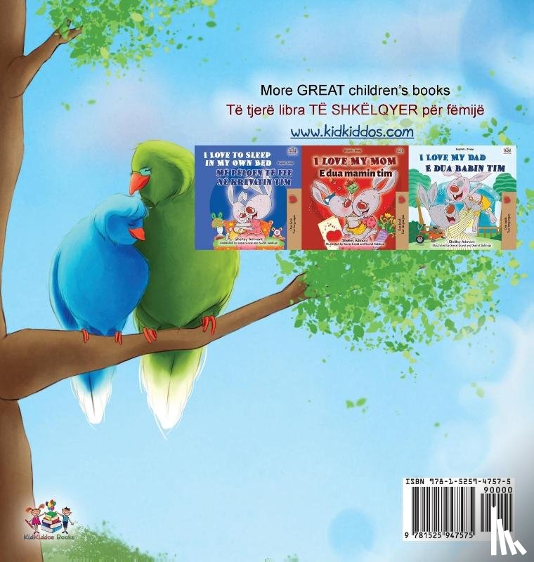 Admont, Shelley, Books, Kidkiddos - Goodnight, My Love! (English Albanian Bilingual Book for Kids)