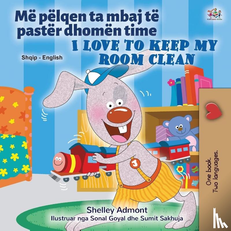 Admont, Shelley, Books, Kidkiddos - I Love to Keep My Room Clean (Albanian English Bilingual Book for Kids)