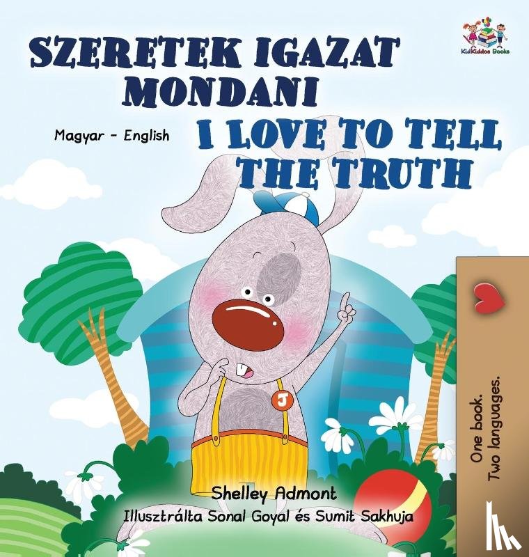 Admont, Shelley, Books, Kidkiddos - I Love to Tell the Truth (Hungarian English Bilingual Children's Book)