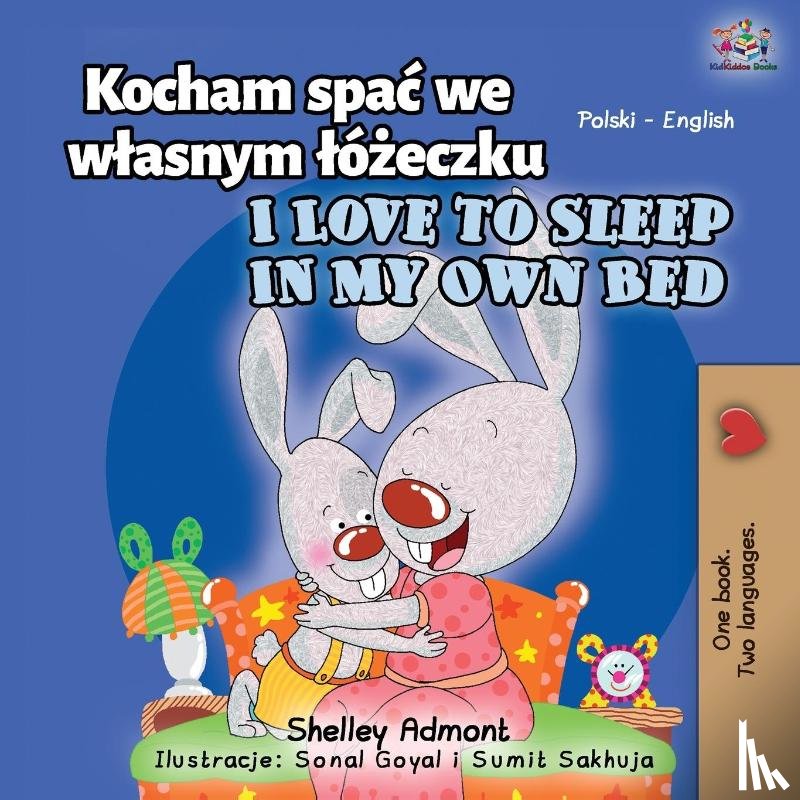 Admont, Shelley, Books, Kidkiddos - I Love to Sleep in My Own Bed (Polish English Bilingual Book for Kids)
