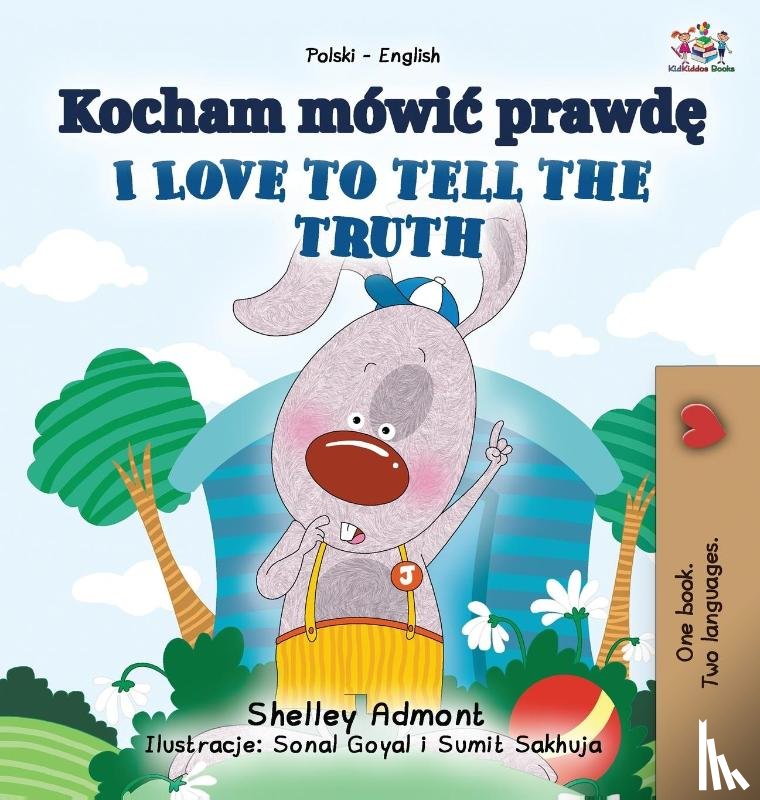 Admont, Shelley, Books, Kidkiddos - I Love to Tell the Truth (Polish English Bilingual Book for Kids)