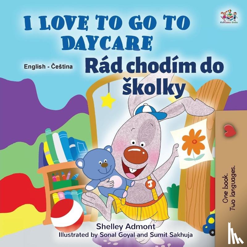 Admont, Shelley, Books, Kidkiddos - I Love to Go to Daycare (English Czech Bilingual Book for Kids)
