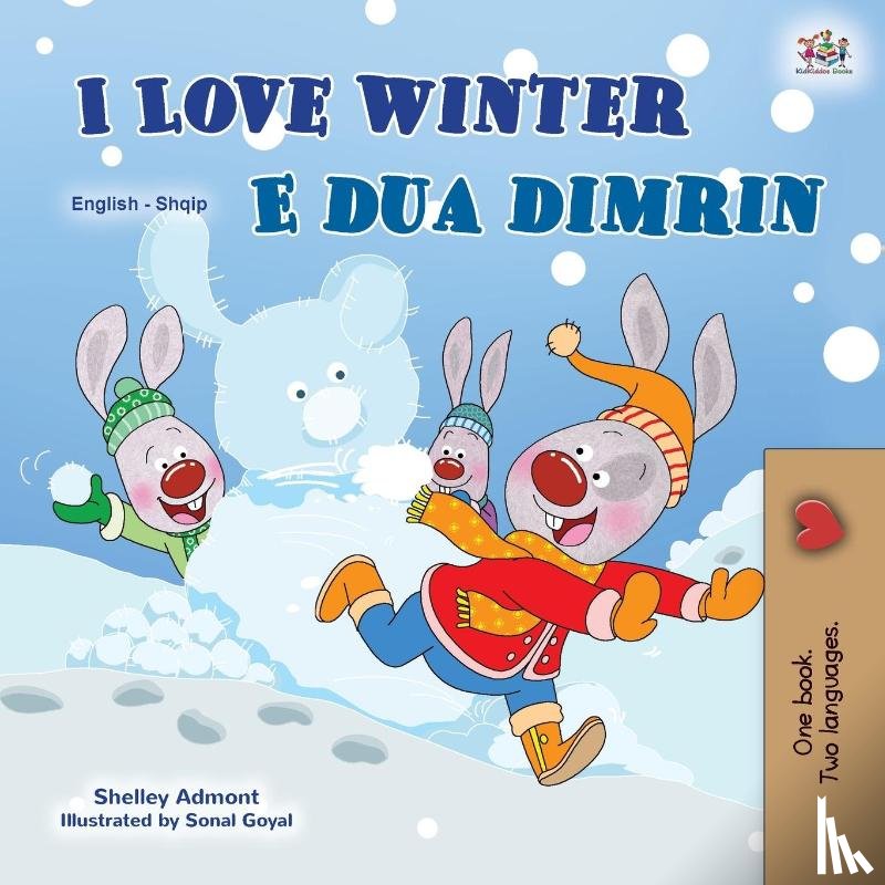 Admont, Shelley, Books, Kidkiddos - I Love Winter (English Albanian Bilingual Book for Kids)