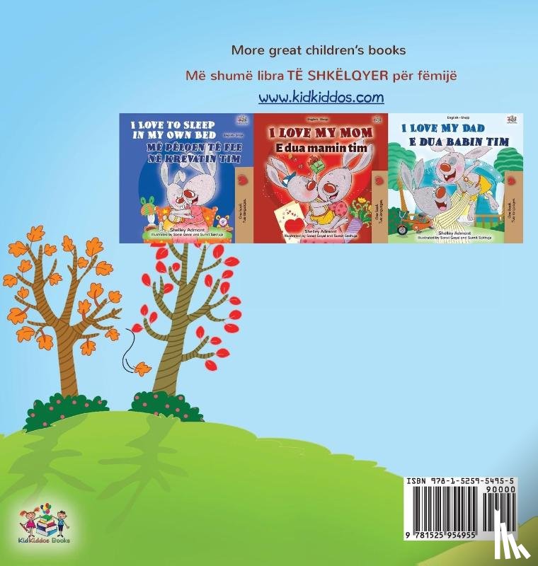 Admont, Shelley, Books, Kidkiddos - I Love Autumn (English Albanian Bilingual Book for Kids)