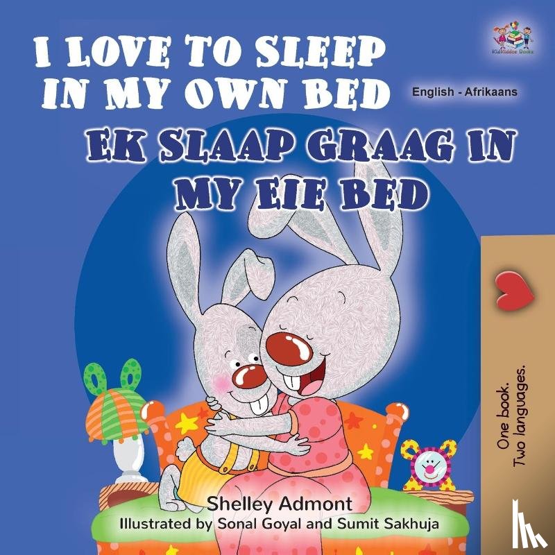 Admont, Shelley, Books, Kidkiddos - I Love to Sleep in My Own Bed (English Afrikaans Bilingual Book for Kids)