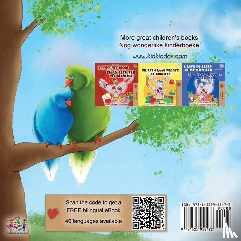 Admont, Shelley, Books, Kidkiddos - Goodnight, My Love! (English Afrikaans Bilingual Children's Book)