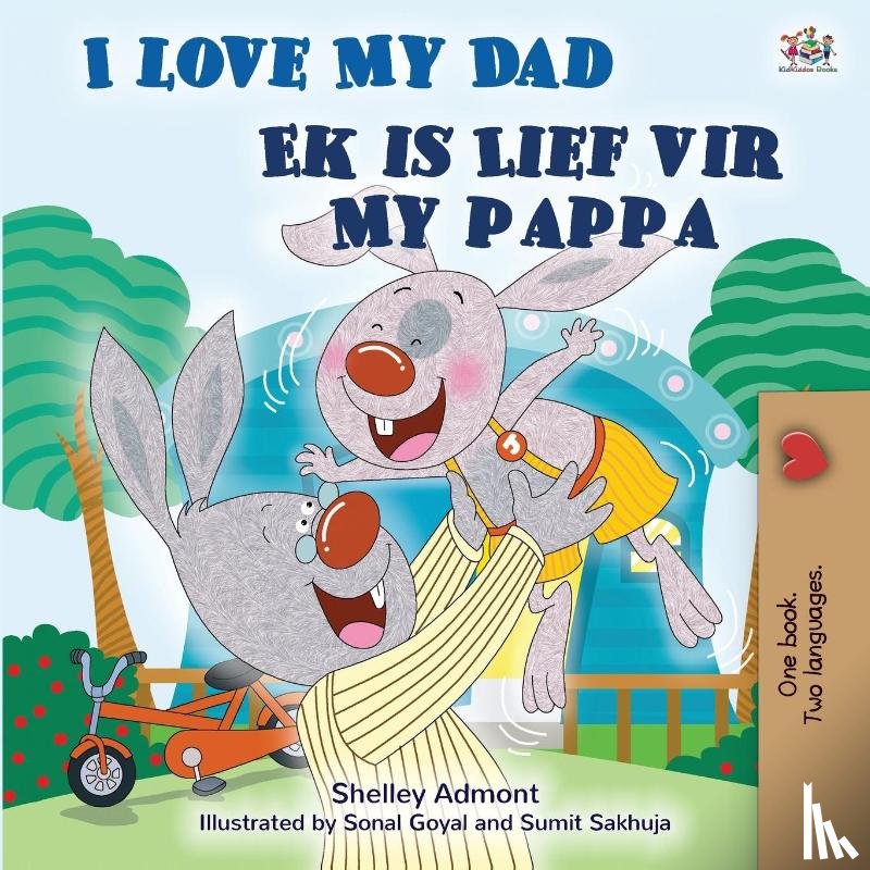 Admont, Shelley, Books, Kidkiddos - I Love My Dad (English Afrikaans Bilingual Children's Book)