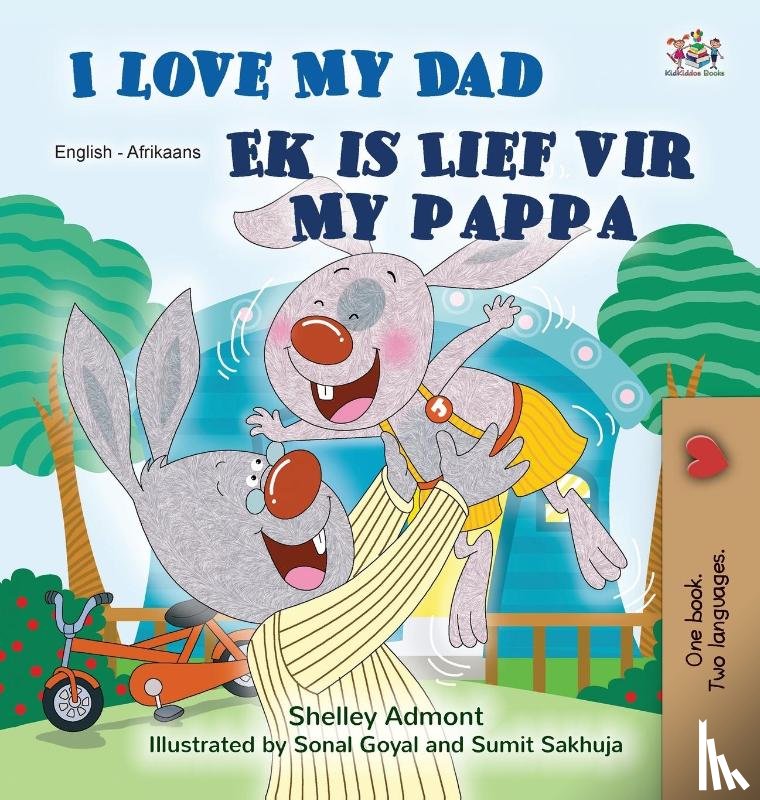 Admont, Shelley, Books, Kidkiddos - I Love My Dad (English Afrikaans Bilingual Children's Book)