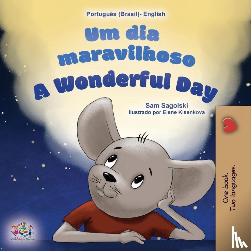 Sagolski, Sam, Books, Kidkiddos - A Wonderful Day (Brazilian Portuguese English Bilingual Book for Kids)