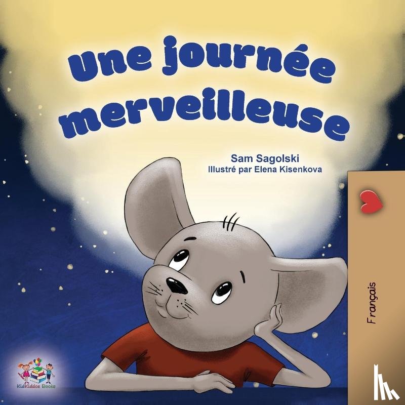 Sagolski, Sam, Books, Kidkiddos - A Wonderful Day (French Children's Book)