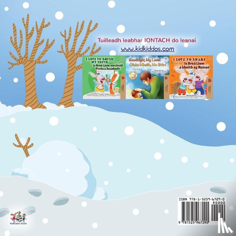 Admont, Shelley, Books, Kidkiddos - I Love Winter (Irish Book for Kids)