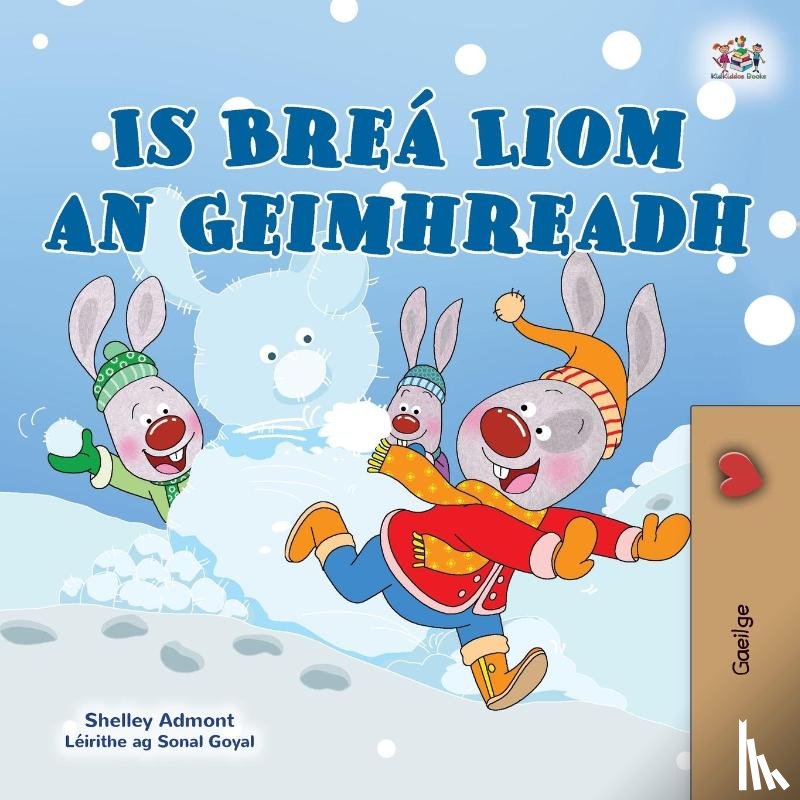 Admont, Shelley, Books, Kidkiddos - I Love Winter (Irish Book for Kids)