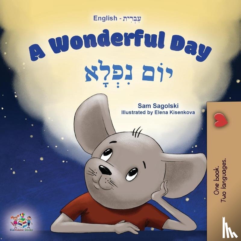 Sagolski, Sam, Books, Kidkiddos - A Wonderful Day (English Hebrew Bilingual Children's Book)