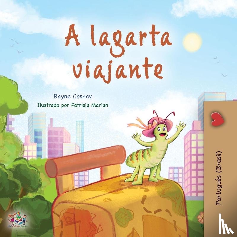 Coshav, Rayne, Books, Kidkiddos - The Traveling Caterpillar (Portuguese Book for Kids - Brazilian)