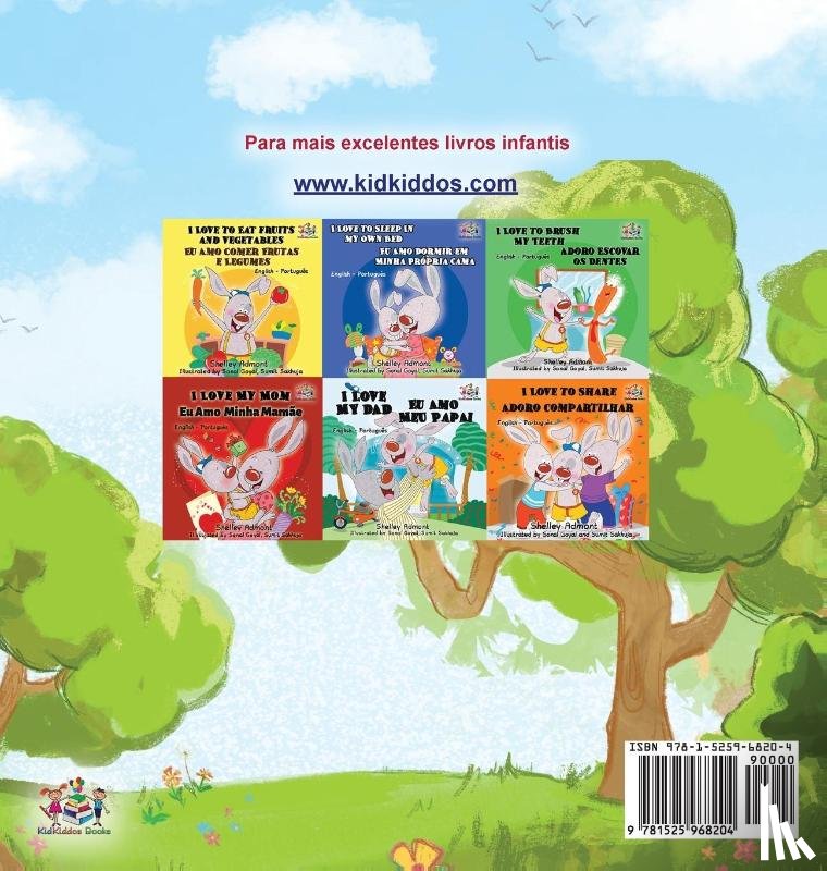 Coshav, Rayne, Books, Kidkiddos - The Traveling Caterpillar (Portuguese Book for Kids - Brazilian)
