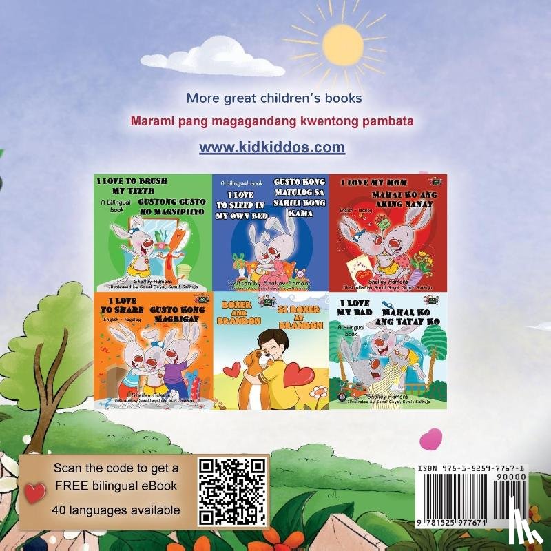 Admont, Shelley, Books, Kidkiddos - I am Thankful (English Tagalog Bilingual Children's Book)