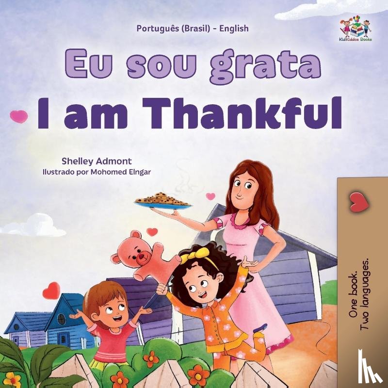 Admont, Shelley, Books, Kidkiddos - I am Thankful (Portuguese Brazilian English Bilingual Children's Book)