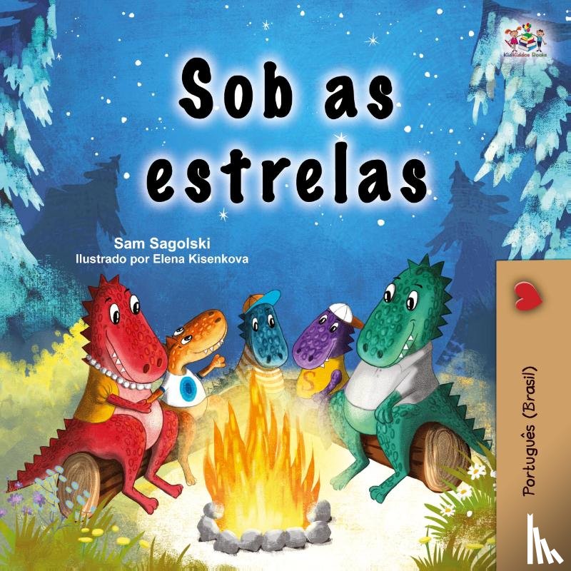 Sagolski, Sam, Books, Kidkiddos - Under the Stars (Portuguese Brazilian Children's Book)