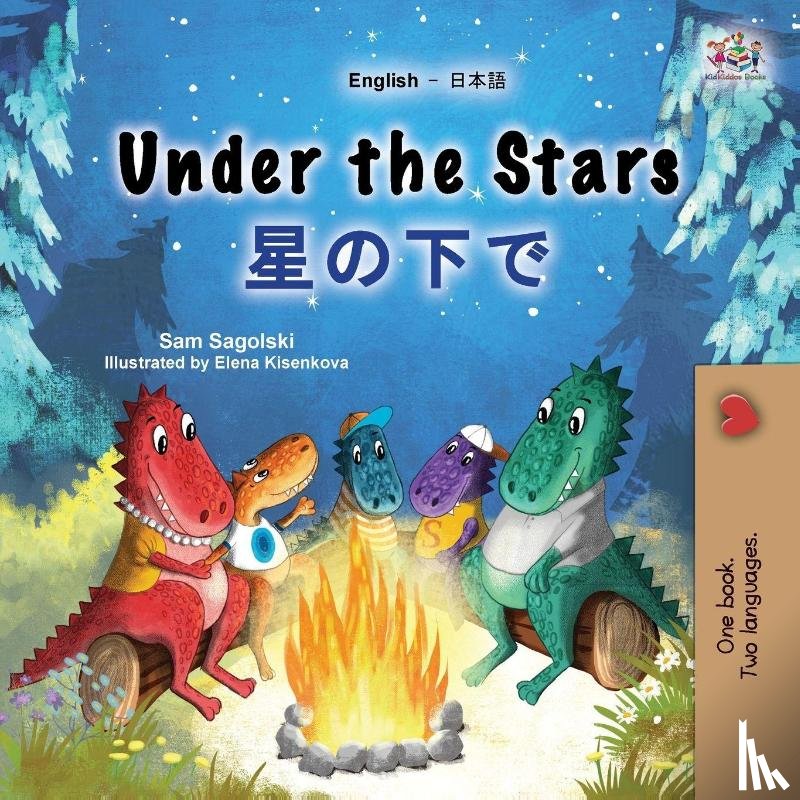Sagolski, Sam, Books, Kidkiddos - Under the Stars (English Japanese Bilingual Kids Book)