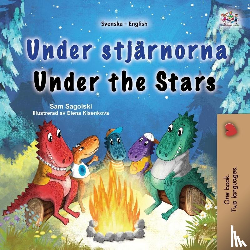 Sagolski, Sam, Books, Kidkiddos - Under the Stars (Swedish English Bilingual Kids Book)