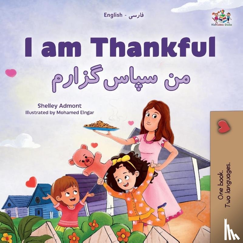 Admont, Shelley, Books, Kidkiddos - I am Thankful (English Farsi Bilingual Children's Book)