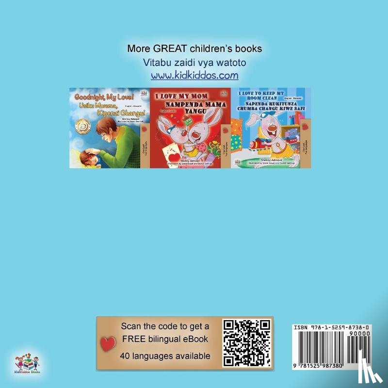 Admont, Shelley, Books, Kidkiddos - I Love to Go to Daycare (English Swahili Bilingual Book for children)
