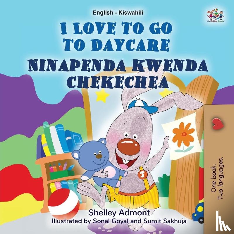 Admont, Shelley, Books, Kidkiddos - I Love to Go to Daycare (English Swahili Bilingual Book for children)