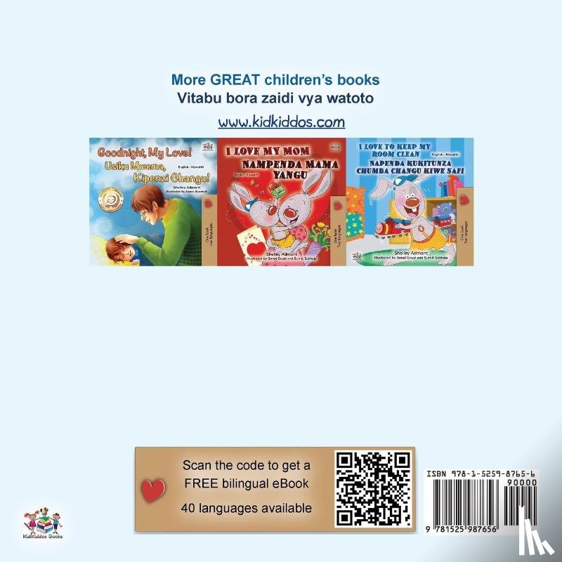 Books, Kidkiddos, Admont, Shelley - I Love to Tell the Truth (English Swahili Bilingual Book for Kids)
