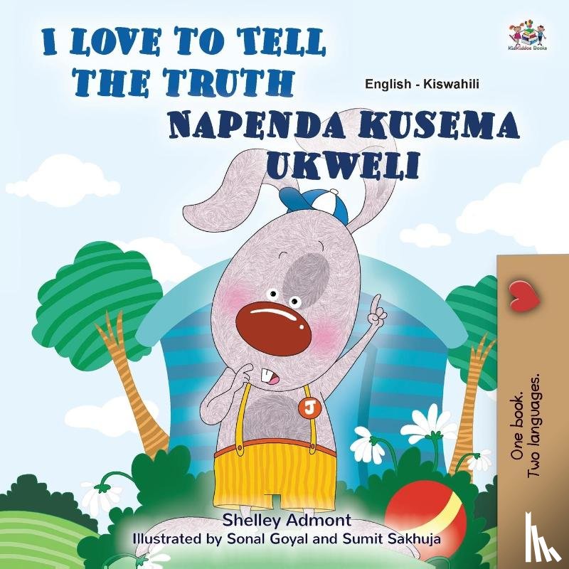 Books, Kidkiddos - I Love to Tell the Truth (English Swahili Bilingual Book for Kids)