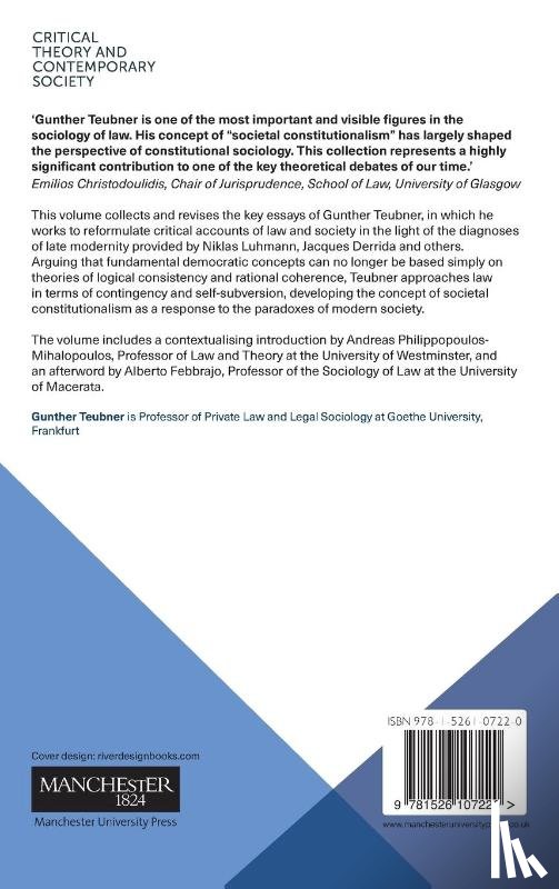 Teubner, Gunther - Critical Theory and Legal Autopoiesis