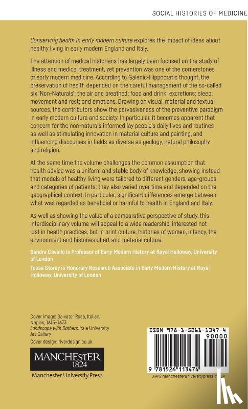  - Conserving Health in Early Modern Culture