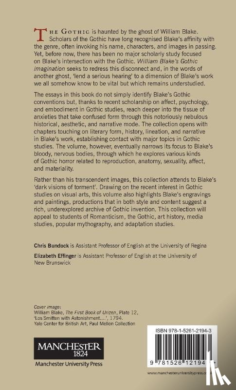  - William Blake's Gothic Imagination