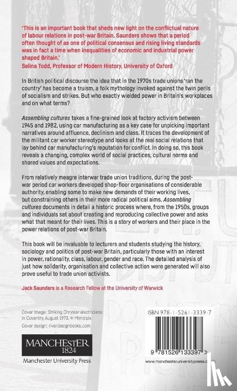 Saunders, Jack - Assembling Cultures