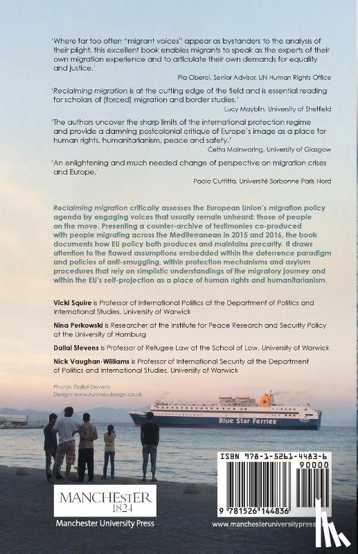 Squire, Vicki, Perkowski, Professor Nina, Stevens, Dallal, Vaughan-Williams, Nick - Reclaiming Migration