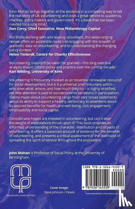 Mohan, John - Volunteering in the United Kingdom