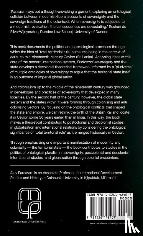 Parasram, Ajay - Pluriversal Sovereignty and the State