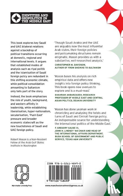 Mason, Dr Robert - Saudi Arabia and the United Arab Emirates