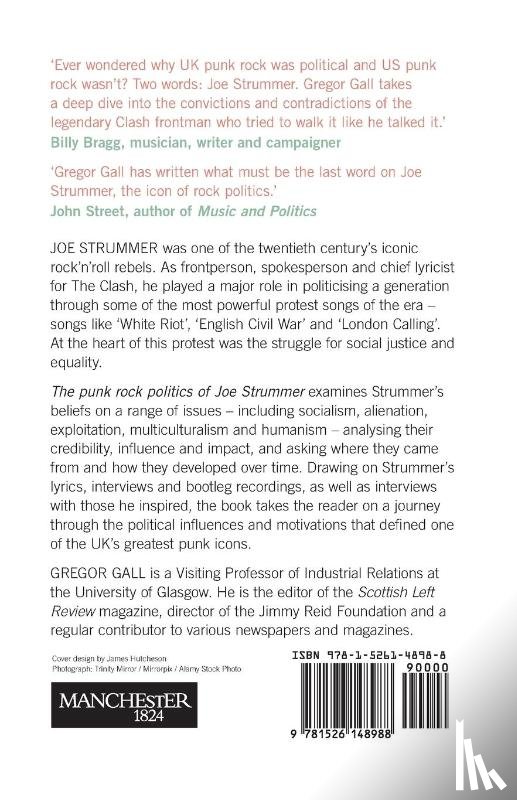 Gall, Gregor - The Punk Rock Politics of Joe Strummer